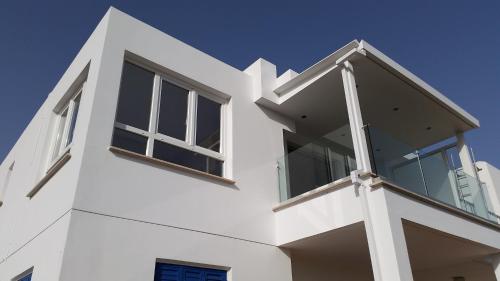 Erkély/terasz, Periyiali Beach Sunset Suite A7 in Perivolia Erkély/terasz, Periyiali Beach Sunset Suite A7 in Perivolia