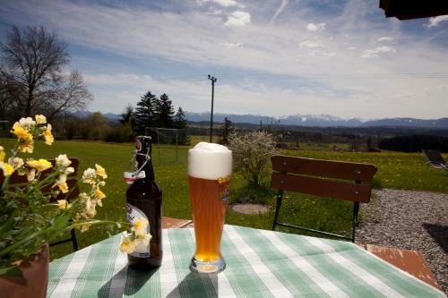Balcony/terrace, Berghof Heger in Peissenberg Balcony/terrace, Berghof Heger in Peissenberg