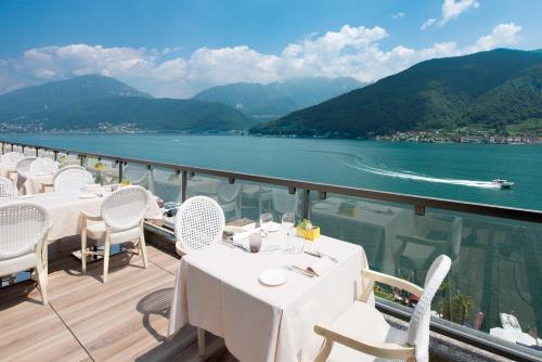 balcon/terasă, Swiss Diamond Hotel in Lugano balcon/terasă, Swiss Diamond Hotel in Lugano