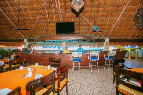 Étterem, Casa del Mar Cozumel Hotel & Dive Resort in Cozumel Vízpart Étterem, Casa del Mar Cozumel Hotel & Dive Resort in Cozumel Vízpart