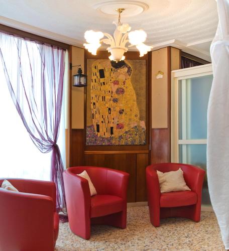 Lobby, Hotel Bianchi in Bibione Lobby, Hotel Bianchi in Bibione