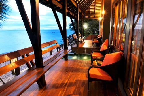 Balcony/terrace, Beach Club Koh Tao in Mae Haad Balcony/terrace, Beach Club Koh Tao in Mae Haad