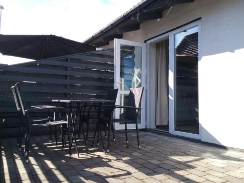 Balcony/terrace, Hals Hotel ferielejlighed in Hals Balcony/terrace, Hals Hotel ferielejlighed in Hals