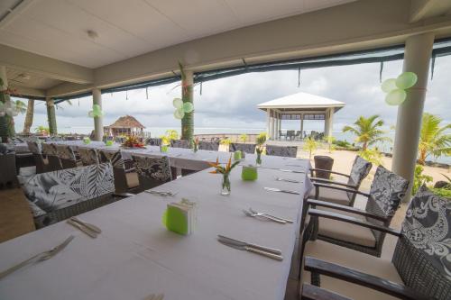 Banquet hall, Saletoga Sands Resort and Spa in Matatufu Banquet hall, Saletoga Sands Resort and Spa in Matatufu