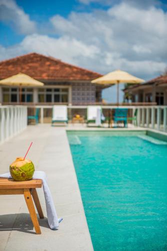 Swimming pool, Hotel Luzeiros Recife in Pina Swimming pool, Hotel Luzeiros Recife in Pina