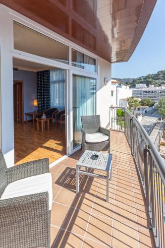 Erkély/terasz, Hotel Delfin 4 Sup in Tossa de Mar Erkély/terasz, Hotel Delfin 4 Sup in Tossa de Mar