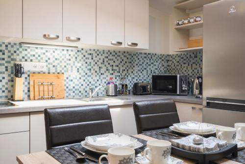 ห้องครัว, Cajkovskij Apartments Brno-jih in ตูรานี ห้องครัว, Cajkovskij Apartments Brno-jih in ตูรานี