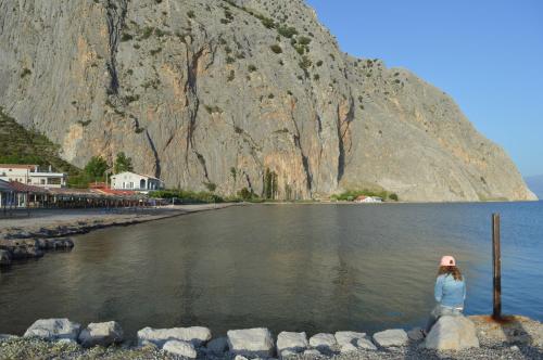 Beach, Kryoneri village in Mesologgi Beach, Kryoneri village in Mesologgi