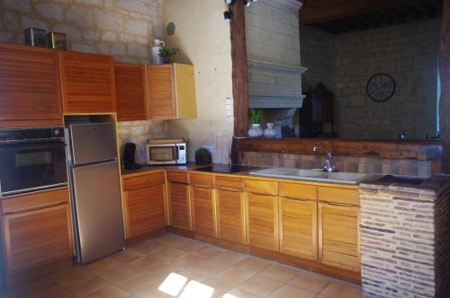 Kitchen, Chateau de Bouniagues in Bouniagues Kitchen, Chateau de Bouniagues in Bouniagues