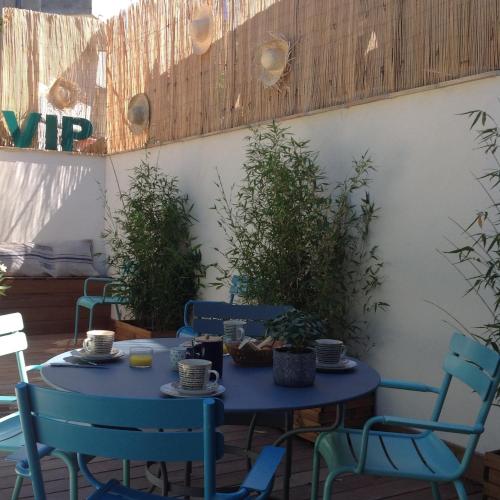 tuin, Les Lauriers in Saint-Tropez tuin, Les Lauriers in Saint-Tropez