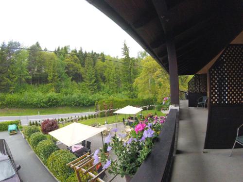 Erkély/terasz, Gasthof Herlwirt in Ligist Erkély/terasz, Gasthof Herlwirt in Ligist