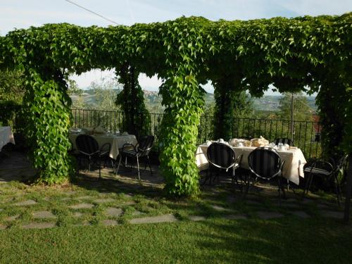 balkon/terras, Cascina Delle Rose in Treiso balkon/terras, Cascina Delle Rose in Treiso