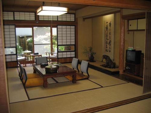 Noren Yado Meigetsu in Tsuwano Noren Yado Meigetsu in Tsuwano