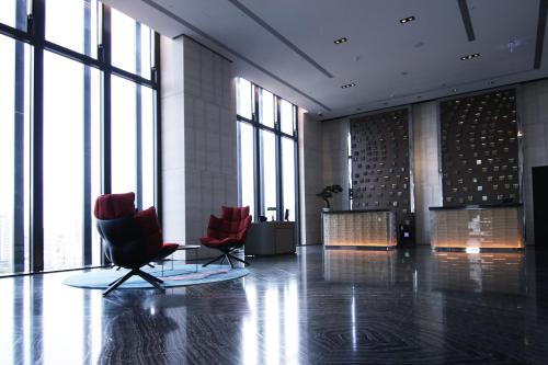 Előcsarnok, H2O Hotel in Gushan Kerület Előcsarnok, H2O Hotel in Gushan Kerület