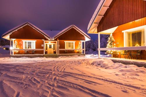 Exterior view, Santa Claus Holiday Village in Rovaniemi Exterior view, Santa Claus Holiday Village in Rovaniemi