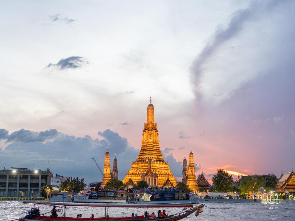 Bybilde fra Bangkok.