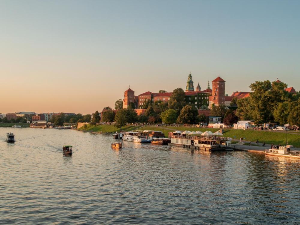 Bybilde fra Krakow.