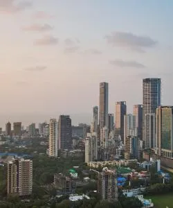 Una bonita panorámica de Bombay, que queda cerca de Aeropuerto internacional Chhatrapati Shivaji - Bombay