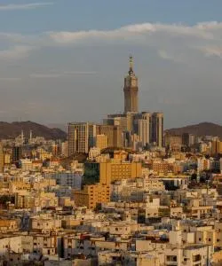 Una panoràmica bonica de La Meca, una ciutat popular entre els nostres usuaris