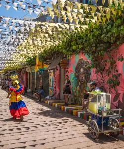 A beautiful view of Cartagena de Indias – a popular city among our users