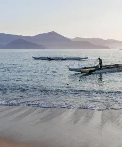 A beautiful view of Ubatuba
