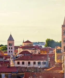 A beautiful view of Zadar