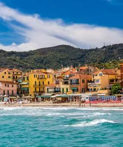 A beautiful view of Alassio
