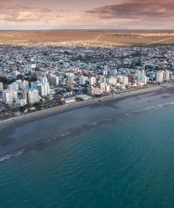 A beautiful view of Puerto Madryn – a popular city among our users