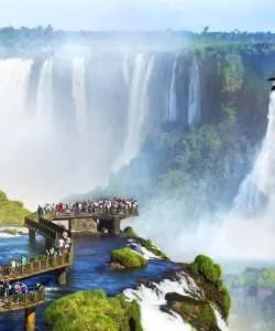 A beautiful view of Puerto Iguazú – a popular city among our users