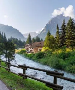 A beautiful view of Canazei