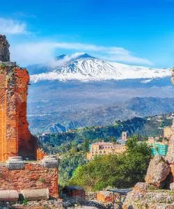A beautiful view of Giardini Naxos – a popular city among our users