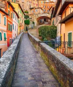 A beautiful view of Perugia serviced by Perugia San Francesco d'Assisi Airport