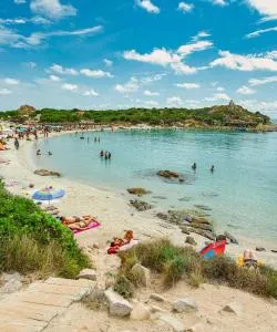 A beautiful view of Villasimius