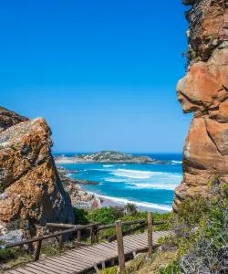 A beautiful view of Plettenberg Bay – a popular city among our users