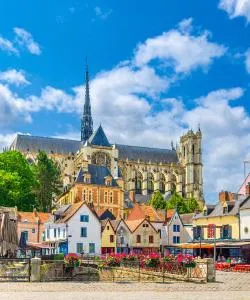 A beautiful view of Amiens – a popular city among our users