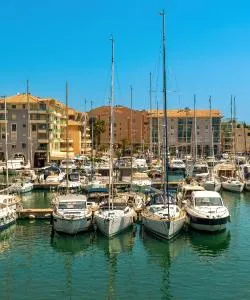 A beautiful view of Fréjus
