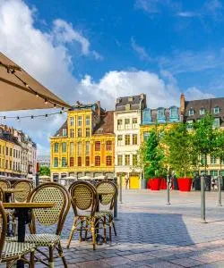 A beautiful view of Lille