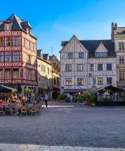 A beautiful view of Rouen