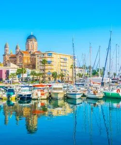 A beautiful view of Saint-Raphaël