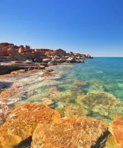 O imagine frumoasă din Broome deservit de Aeroportul Internațional Broome