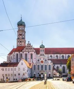 A beautiful view of Augsburg