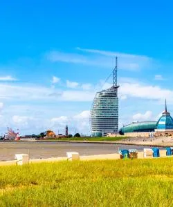 A beautiful view of Bremerhaven – a popular city among our users