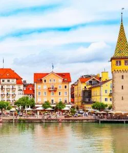 A beautiful view of Lindau