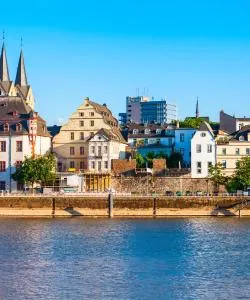 A beautiful view of Koblenz