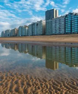 A beautiful view of Ostend serviced by Ostend - Bruges International Airport