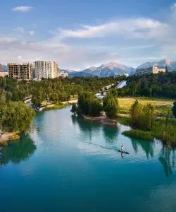 A beautiful view of Almaty – a popular city among our users