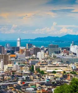 A beautiful view of Takamatsu – a popular city among our users