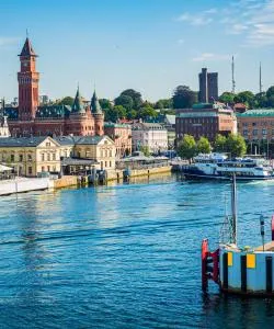 A beautiful view of Helsingborg – a popular city among our users