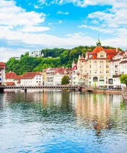 A beautiful view of Lucerne – a popular city among our users