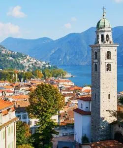 A beautiful view of Lugano – a popular city among our users